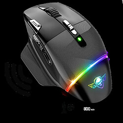 Avis Spirit of Gamer Souris PC Gamer Sans fil 2.4ghz 1000DPI M800 9 boutons rechargeable PixArt – Optique 20 heures avec RGB