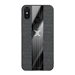 Wewoo Coque Souple Pour Xiaomi Mi Max 3 XINLI étui de protection TPU antichoc Texture Noir