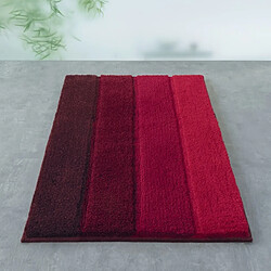 Spirella Tapis de bain Polyester FOUR 55x65cm Rouge