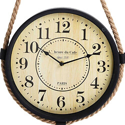 Acheter Horloge murale en métal sur corde rétro loft 30 cm