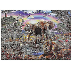 Avis Universal Puzzle 1000 pièces Puzzle Adulte Enfant - Animal World Puzzle Puzzles 1000 DIY Toys