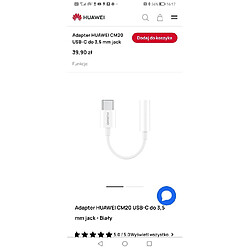 GUPBOO Nouvel adaptateur HUAWEI CM-20 USB-C Jack 3.5mm,JL314 pas cher