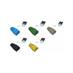 shiverpeaks BASIC-S Kit de fiches RJ45, Cat. 5e - 6, gris ()