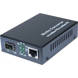 Abi Diffusion Convert. 1 RJ45 10/100 - 1 SFP Fibre 100FX