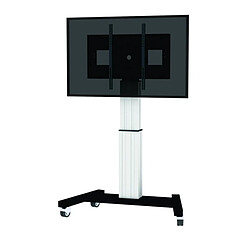 Newstar PLASMA-M2500SILVER socle d'écrans plats Portable flat panel floor stand Noir, Blanc 2,54 m (100"")