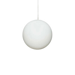 Design House Stockholm LUNA-Suspension Verre Ø40cm Blanc Design Stockholm House