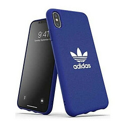 adidas moulded coque canvas iphone xs max niebieski/blue 34960