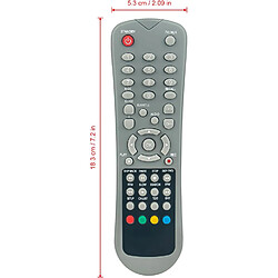 SANAG Nouveau Ghd1621F2 Telecommande De Remplacement Pour ??Goodmans Tv Dtv Ghd1621F2 Remote Controller