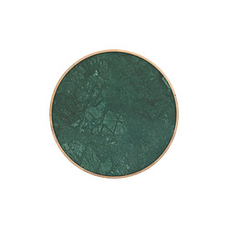 Acheter Rendez Vous Deco Table basse ronde Kali en marbre vert D85 cm