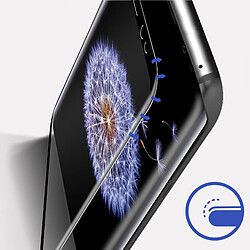 Acheter Film Samsung S9 Plus Verre Trempé Bords Renforcés Incurvé Hardglass Max 3mk Noir