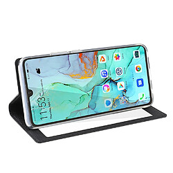 Acheter Etui en PU fenêtre de visualisation avec fente pour carte noir pour votre Huawei P30 Pro