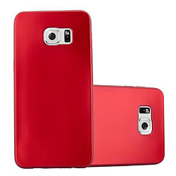 Cadorabo Coque Samsung Galaxy S6 EDGE Etui en Rouge