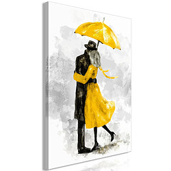 Artgeist Tableau - Under Yellow Umbrella (1 Part) Vertical [20x30]