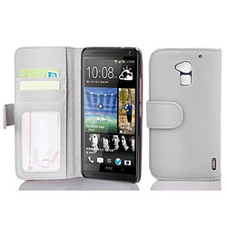 Cadorabo Coque HTC ONE MAX T6 Etui en Blanc