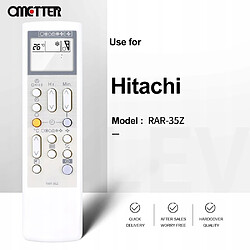 GUPBOO Télécommande Universelle de Rechange pour climatiseur télécommandé Hitachi RAR-35