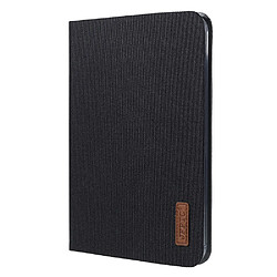 Etui en PU texture, auto-absorbée noir pour votre Apple iPad mini (2021)