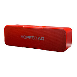 Wewoo Mini enceinte Bluetooth rouge HOPESTAR H13 mini haut-parleur portable sans fil de lapin Bluetooth, micro intégré, soutien AUX / main appel gratuit / FM / TF