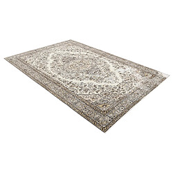 Vidal Tapis de laine 254x160 beige Ultra Vintage pas cher