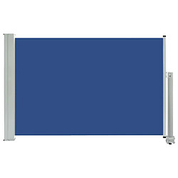 vidaXL Auvent latéral rétractable de patio 60x300 cm Bleu