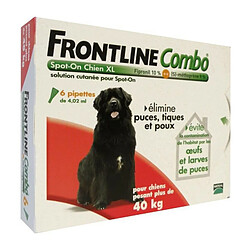 FRONTLINE 6 pipettes Combo - Pour chien de 40 a 60 kg