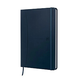 Cahier broché Signature Oxford A5 - petits carreaux - 160 pages - bleu - Lot de 5