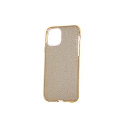 Coque en TPU 3 en 1 pailletée pour iPhone 11 Pro or