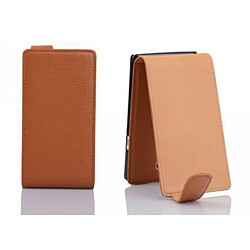 Cadorabo Coque Samsung Galaxy WIN Etui en Marron