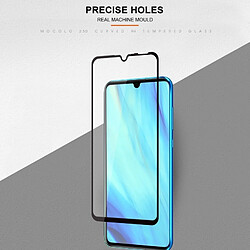 Wewoo Film de verre trempé de imprimé en soie mocolo 0.33mm 9H 2.5D pour Huawei P30 noir