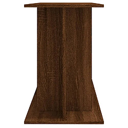 Acheter vidaXL Support d'aquarium chêne marron 120x40x60 cm bois d'ingénierie