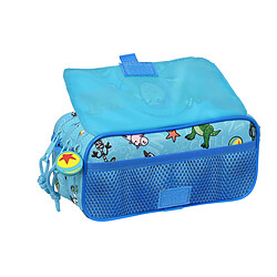 Avis Trousse Fourre-Tout Triple Toy Story Ready to play Bleu clair (21,5 x 10 x 8 cm)