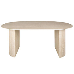 Lisa Design Maeva Table à Manger 180 cm - Bois