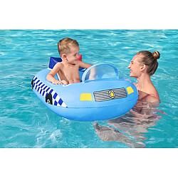 Bateau Gonflable Voiture Police Bestway 88x66x32 cm Son Sirène de Police à partir de 3 Ans