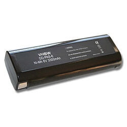 vhbw Batterie compatible avec Paslode 900400, 900420, 900421, 900600, 901000, 902000, B20720, IM200F18 outil électrique (3300mAh NiMH 6V)