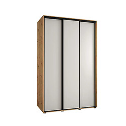 Abiks Meble Armoire DAVOS 1 À Portes Coulissantes 235,2/150/60 3 Portes