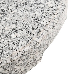 Acheter vidaXL Socle de parasol Granite Rond 20 kg