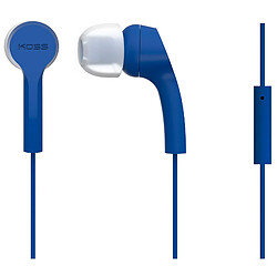 Écouteurs avec Fil et Microphone, Headphones, Compatibles avec les Smartphones, , Bleu, KOSS, KEB9i