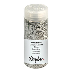 Rayher BRILLANTINI ARGENTO SCATOLA 110 G PET RAY 333925822