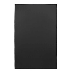 Acheter Toilinux Miroir XXL style verrière en 3 parties en métal - Noir