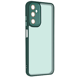 Avizar Coque pour Samsung Galaxy A25 5G Dos Rigide Fumé Bloc Caméra Protégé Vert Foncé