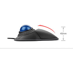 Universal Trackball Mouse PC ou ordinateur portable avec anneau de papier Halo USB avec emballage de détail K72337 | Mouse pas cher