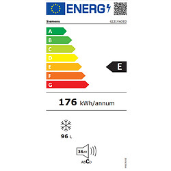 Congélateur intégrable à pantographe 96 l - gi21vade0 - SIEMENS