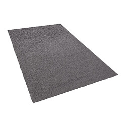 Beliani Tapis gris foncé 140 x 200 cm DEMRE