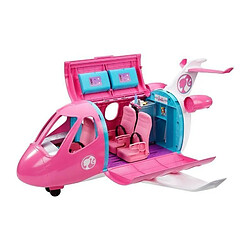 BARBIE L'Avion de Reve avec mobilier, rangements et accessoires - 58 cm