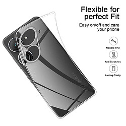 Avis Htdmobiles Coque pour Asus Zenfone 9 5G - housse etui silicone gel fine + film ecran - TRANSPARENT TPU