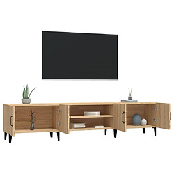 Acheter vidaXL Meubles TV chêne sonoma 180x31,5x40 cm bois d'ingénierie