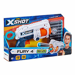 Ludendo Pistolet X-Shot Fury 4 - Barillet 4 Coups - 16 Flèches