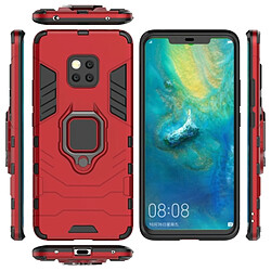 Acheter Wewoo Coque Housse de protection antichoc PC + TPU pour HuMate 20 Pro, avec support d'anneau magnétique (rouge)