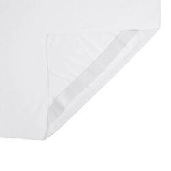 Avis vidaXL Protège-matelas blanc 160x200 cm imperméable