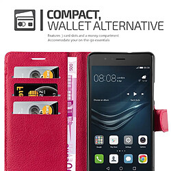 Acheter Cadorabo Coque Huawei P8 LITE 2017 / P9 LITE 2017 Etui en Rouge