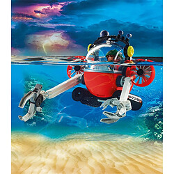 Playmobil® PLAYMOBIL 70142 - City Action Agents de fonds marins avec cloche de plongée pas cher